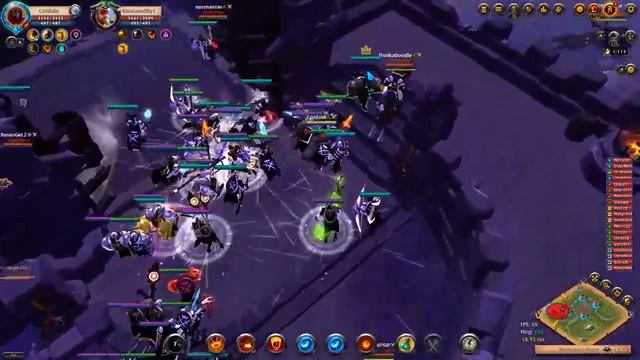 2022-06-16- Albion online 13:30 utc Castle fight CAPY VS DOVE + SUPE + Malicious Crew смотреть онлайн