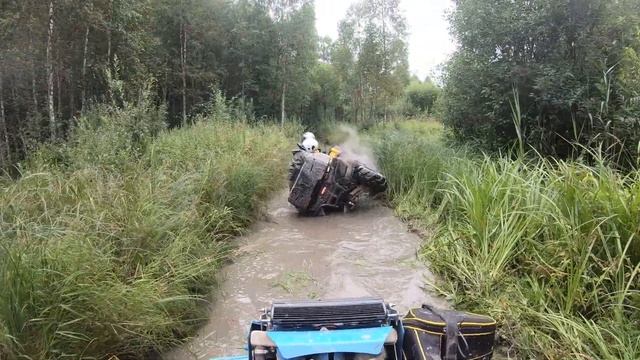 Покатушка на квадроциклах STELS GUEPARD & SUZUKI KINGQUAD 750