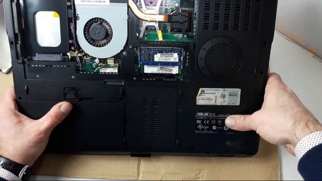 ASUS X71A ? Jak rozkręcić? смотреть онлайн