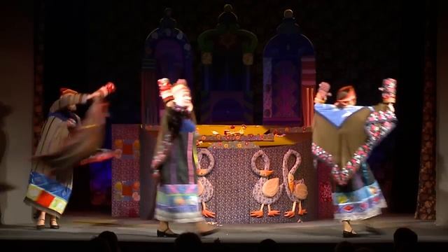 Гуси-Лебеди фрагменты Калининградский областной театр кукол.