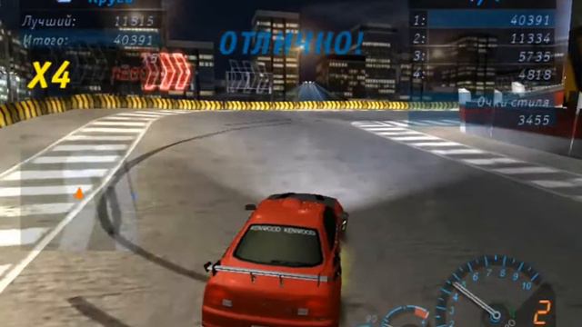 Обучение дрифту в Need For Speed Underground смотреть онлайн
