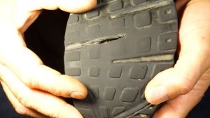 Протерлась подошва в кроссовках. Ремонт