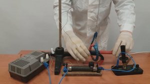 Наблюдение действия магнитного поля на проводник с током