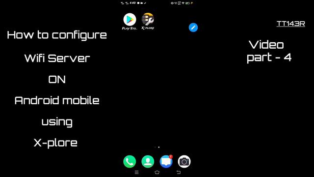 Wifi File Sharing ON Android Smart phone using X-Plore смотреть онлайн