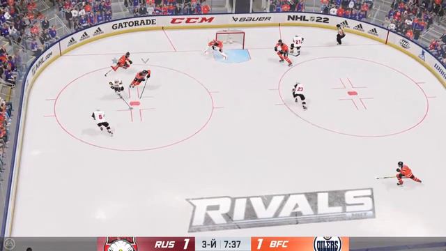 NHL 22 играем с людьми
