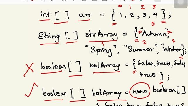 Arrays in Java смотреть онлайн