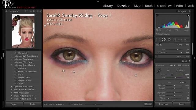 How To Do A Complete Portrait Retouch in Lightroom 5 смотреть онлайн