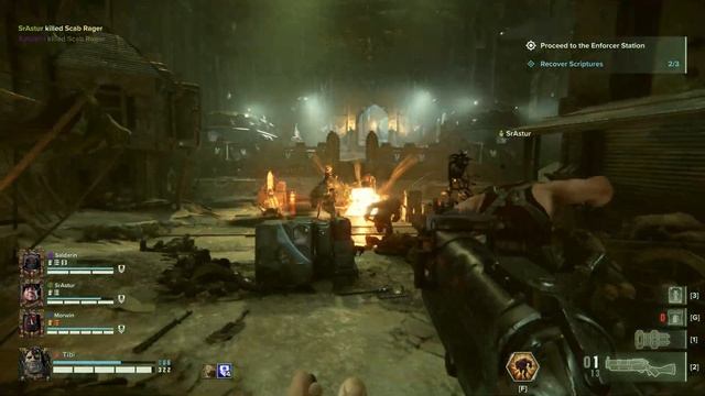 WARHAMMER 40K Darktide Nvidia GeForce NOW OGRYN Level 20 to 30 Multiplayer #25 смотреть онлайн