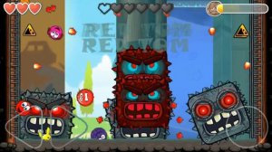 ANGRY BIRD, PIKA, BOSS, 2 RED BALL 3 & ALL CLASSIC BALLS in RED BALL 4 'FUSION'