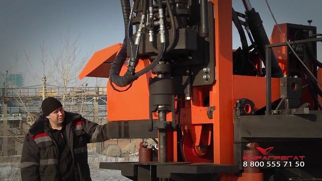 Буровая установка УРБ 2А2 + Статика на базе шасси Урал смотреть онлайн