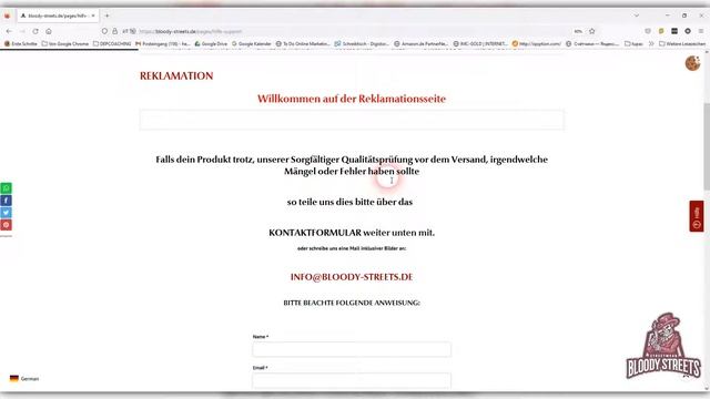 BLOODY STREETS FAQ SUPPORT REKLAMATIONS - ANFRAGE смотреть онлайн