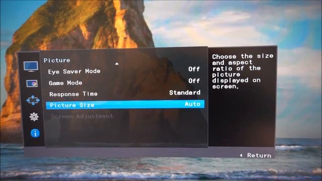 Samsung C34F791 Menu System (OSD) смотреть онлайн