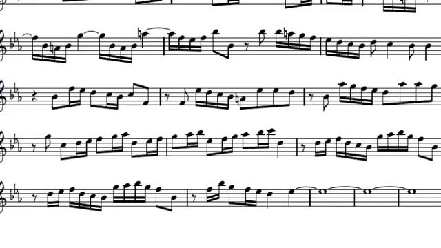Vivaldi Largo (Winter) from The Four Season violin sheet music смотреть онлайн