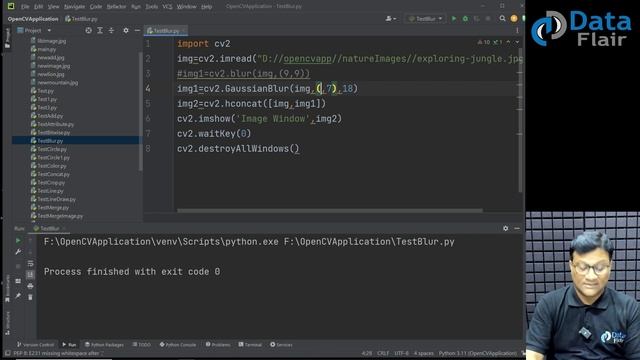 OpenCV Practical - How to Blur an Image in OpenCV | Blur Image in OpenCV | OpenCV Tutorials [Hindi] смотреть онлайн