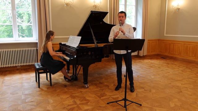 Paweł Kroczek & Hanna Lizinkiewicz | Robert Schumann - Fantasiestücke op. 73 cz. 1 | Pałac Jankowic смотреть онлайн