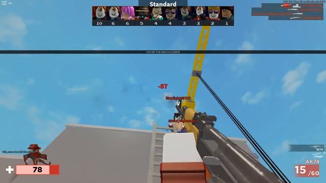 PRETENDING TO BE A HACKER | ROBLOX Arsenal смотреть онлайн