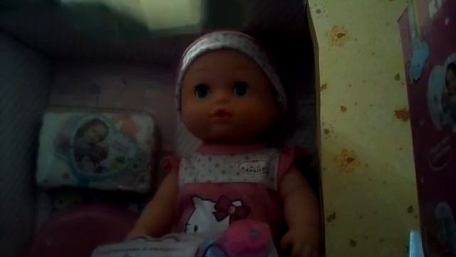 РАСПАКОВКА БЕБИ БОРНА-КУКЛА ДЕВОЧКА-ОНА ПИСАЕТ!!! смотреть онлайн