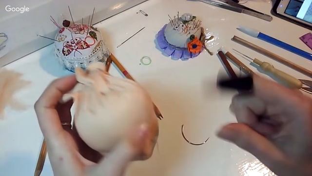 Игрушка Текстильная кукла Ирина Арпентьева смотреть онлайн