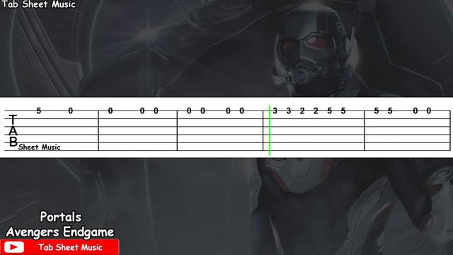 Avengers: Endgame - Portals Guitar Tutorial смотреть онлайн