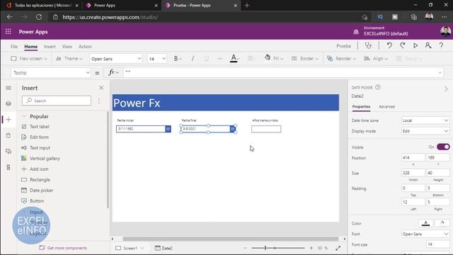 Microsoft Power Fx - Nuevo lenguaje basado en fórmulas de Excel смотреть онлайн
