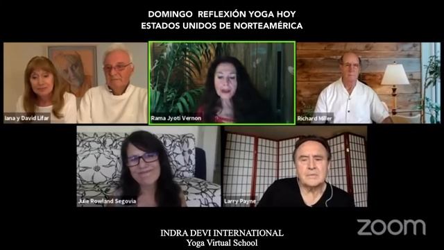 DOMINGO REFLEXIÓN YOGA LARRY PAYNE - RAMA JYOYI VERNON - RICHARD MILLER смотреть онлайн