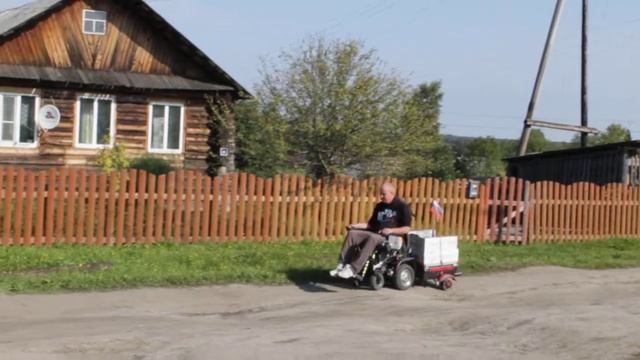 ЭЛЕКТРОКОЛЯСКА+ПРИЦЕП смотреть онлайн
