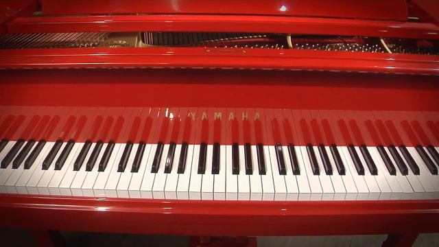 Yamaha G2 5'7" Grand Piano Polished Red Reconditioned смотреть онлайн