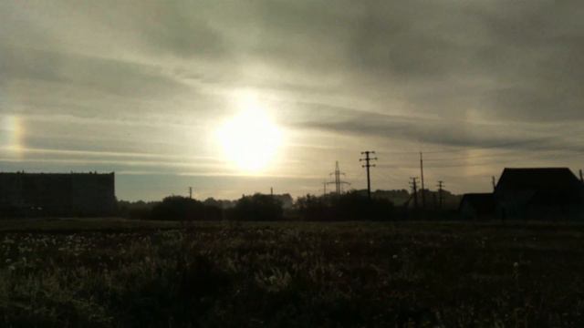 Нимб вокруг солнца 12 июня 2018г. смотреть онлайн