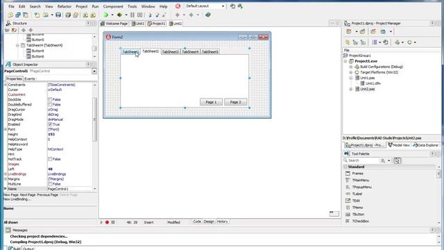 Delphi - Creating a Tabbed Help Form Part #1 смотреть онлайн