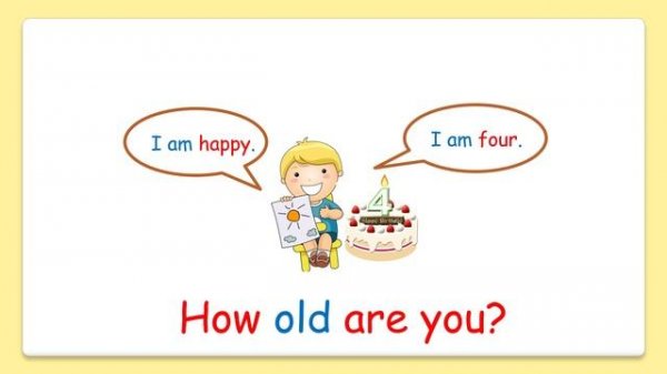 Rainbow English 2 класс. Тренируем вопросы и ответы. How are you? How old are you?