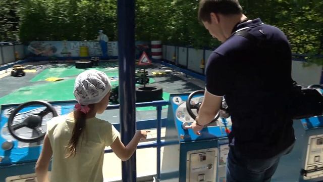 ВЛОГ Леголэнд в Германии 2017, Legoland Deutschland, День 2 Суперские аттракционы #legoland