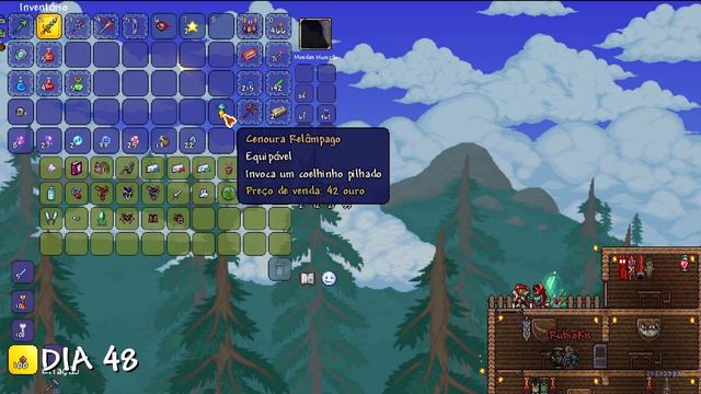 JOGUEI 100 DIAS NO TERRARIA EXPERT EM TRIO feat Nilthon, RubioKn смотреть онлайн