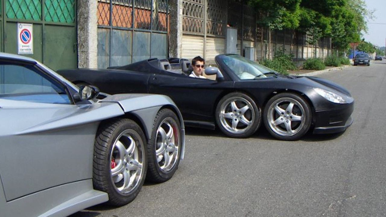 НЕОБЫЧНЫЕ ШЕСТИКОЛЕСНЫЕ АВТОМОБИЛИ смотреть онлайн