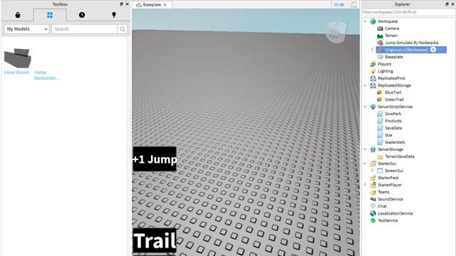 КАК СДЕЛАТЬ СИМУЛЯТОР ПРЫЖКА В РОБЛОКС ЗА 5 МИНУТ? смотреть онлайн