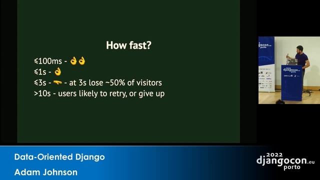 DjangoCon 2022 | Data-Oriented Django смотреть онлайн