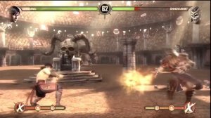 Mortal Kombat 9 - How to Beat Shao Kahn vs Liu Kang (EASY) HD