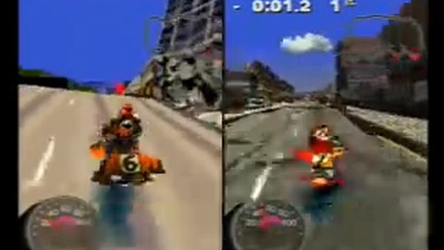 Jet Rider 2 Gameplay Playstation PS1 Jet Moto (www.chilloutgames.co.uk) смотреть онлайн