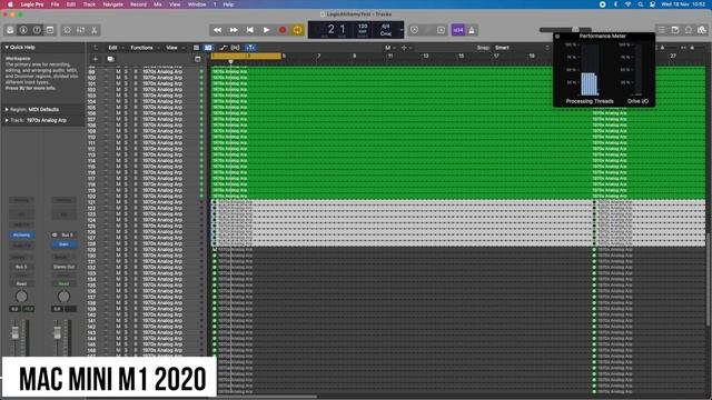 M1 Mac For Music Production? Mac Mini M1 2020 vs iMac i9 Logic Pro X Benchmarks смотреть онлайн