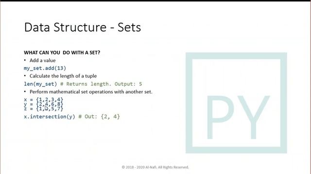 Python Full Course | Sets | Python for Beginners | Lecture 6 смотреть онлайн