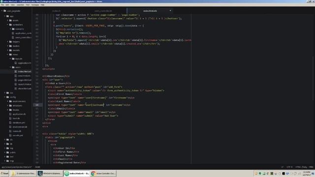 Ajax Pagination with Rails смотреть онлайн