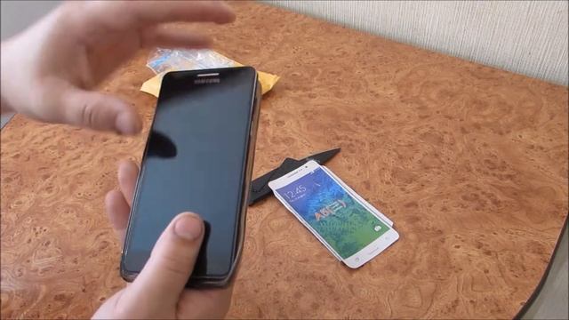 Посылка из Китая. Чехол Клип Кейс для Samsung Galaxy A5 С сайта Aliexpress смотреть онлайн