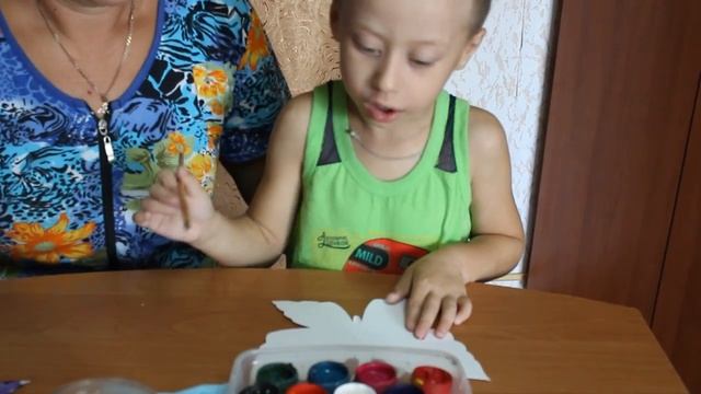 Рисуем поэтапно бабочку. Ребенок с ДЦП. Поиграй-ка с нами! смотреть онлайн