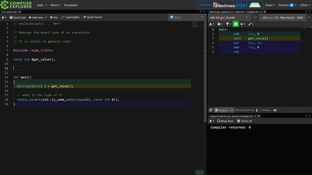 C++ Weekly - Ep 344 - decltype(auto): An Overview of How, Why and Where смотреть онлайн