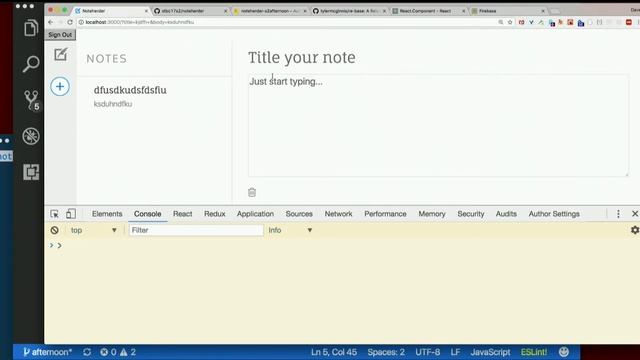 Day 10 - Afternoon, part 1: Move state from NoteForm to App - XTBC 2017 Session 2 смотреть онлайн