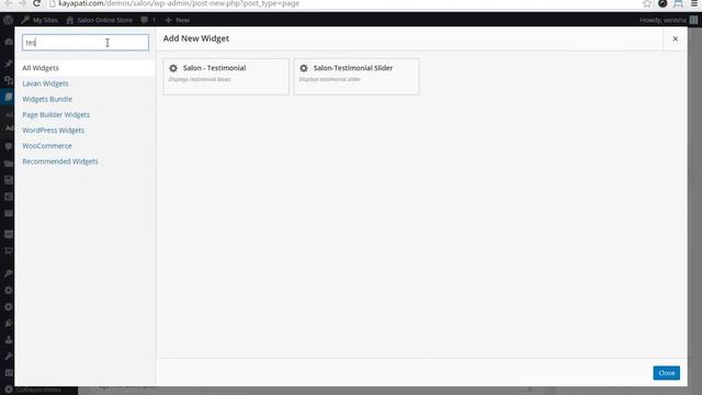 Creating Testimonial posts and using "salon-Testimonial slider". смотреть онлайн