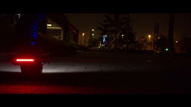 Sirui Anamorphic 35mm Lens + 0.8X Wide Adapter Night Footage Onewheel Ride Lights