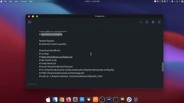 Installing WordPress on Local Web Server (Multipass) смотреть онлайн