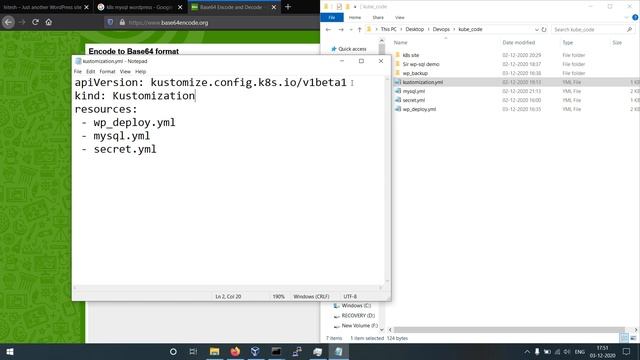 Integrate WordPress MySQL server with PVC on kubernetes смотреть онлайн