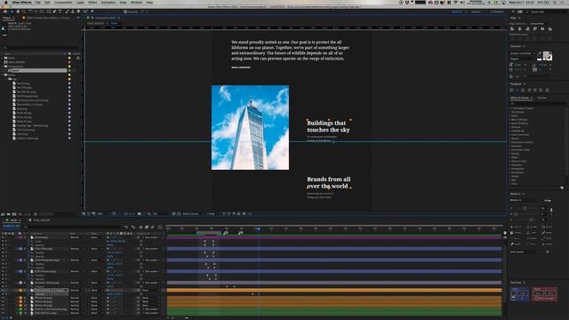 Tutorial - How to Animate a Website with Fixed Scroll in After Effects смотреть онлайн