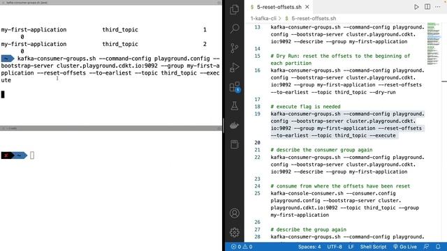 Reset Offsets on Kafka CLI Tutorial смотреть онлайн